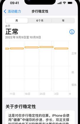 范县iPhone手机维修如何在iPhone开启'步行稳定性通知'